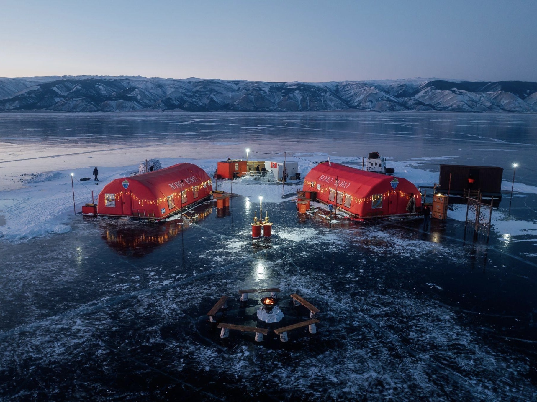 Спецзаезд на Байкал в марте