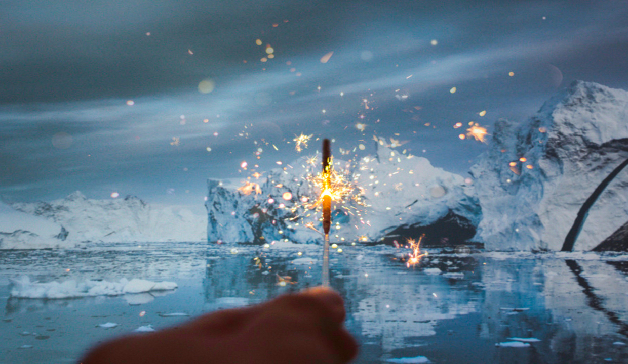 Новый год в Антарктиде