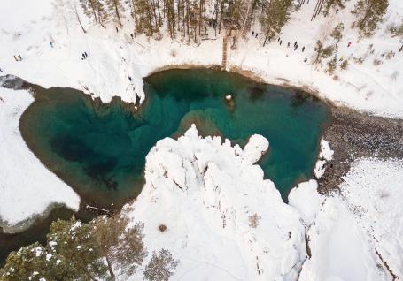Голубые глаза Катуни