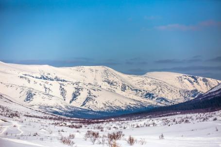 Хибины зимой