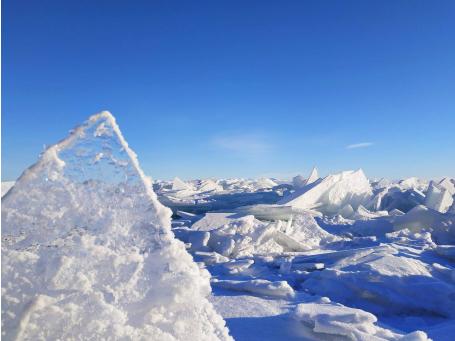 Лед Северного Байкала