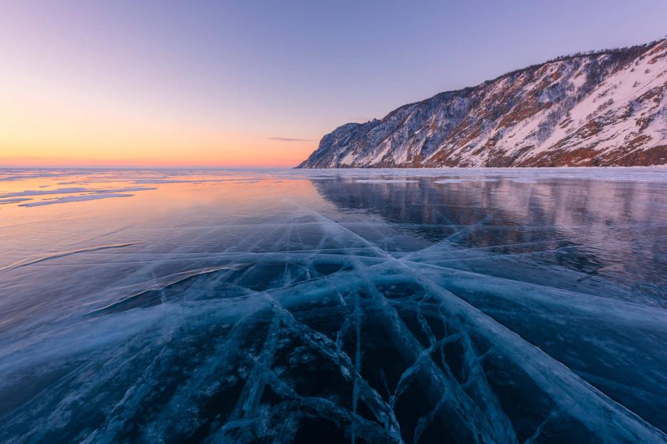 Лед Северного Байкала