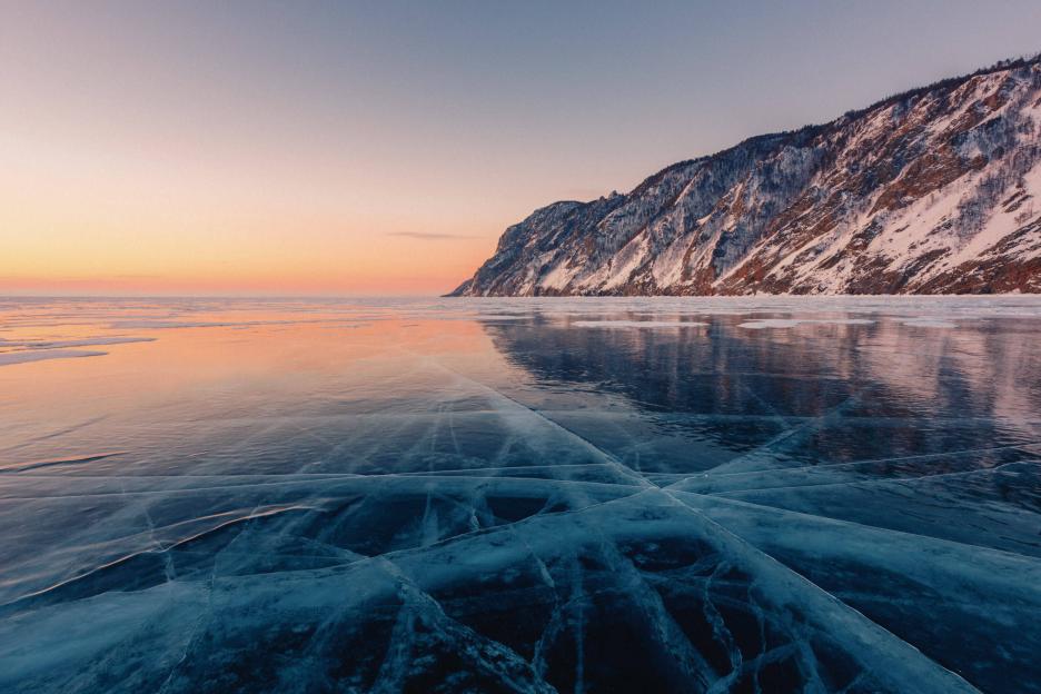 Лед Северного Байкала