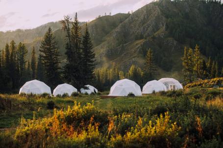 Глэмпинг Mamont Camp Алтай