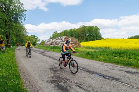 Веломаршрут по цветущим полям в Калининградской области