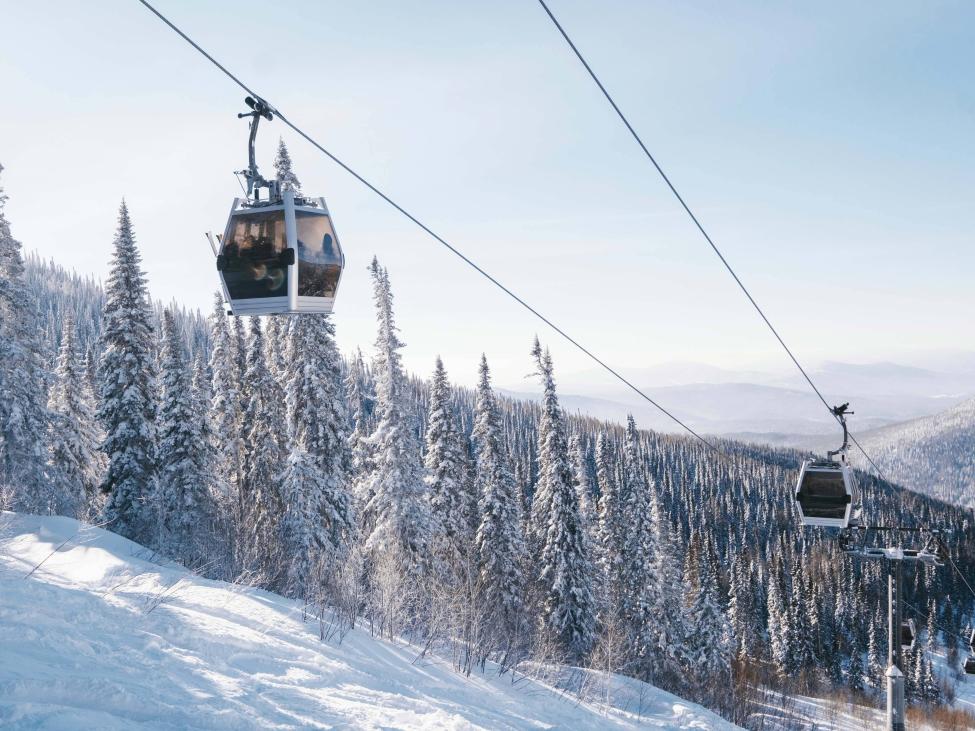 «Манжерок» зимой