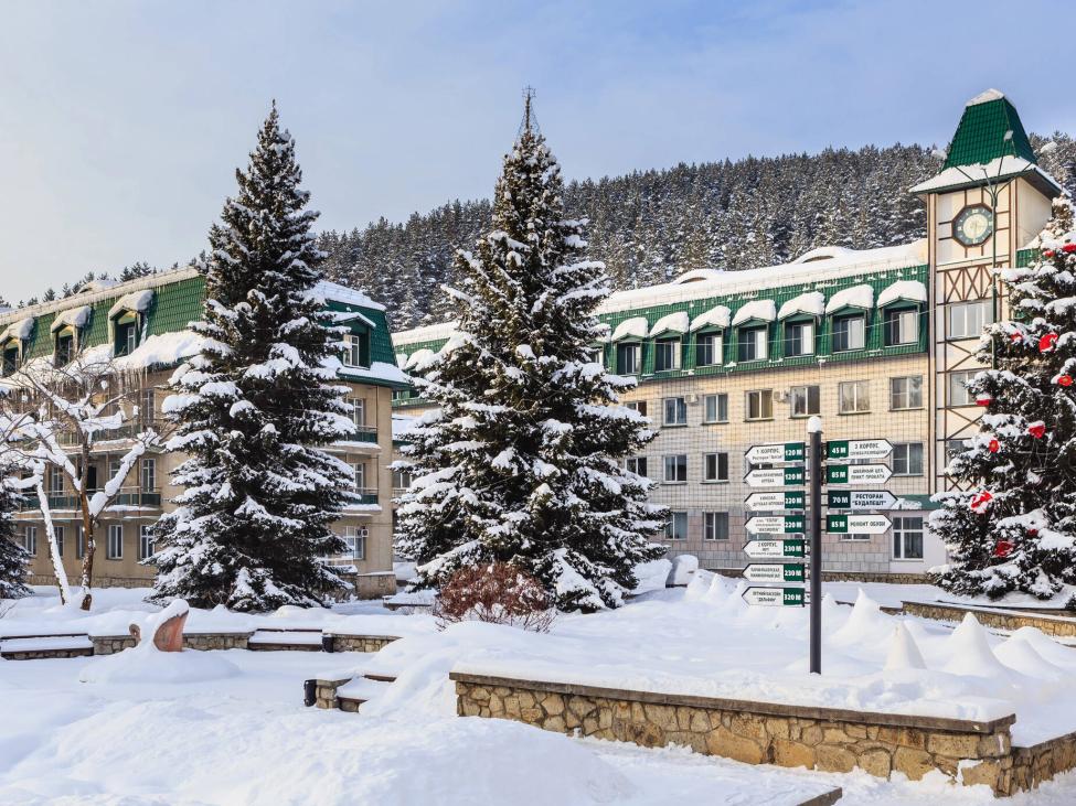 Белокуриха зимой