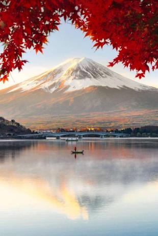 Япония в сезон красных клёнов