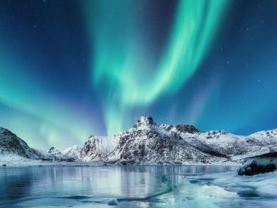 Где увидеть северное сияние в России