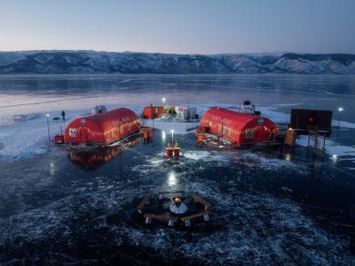 Спецзаезд на Байкал в марте